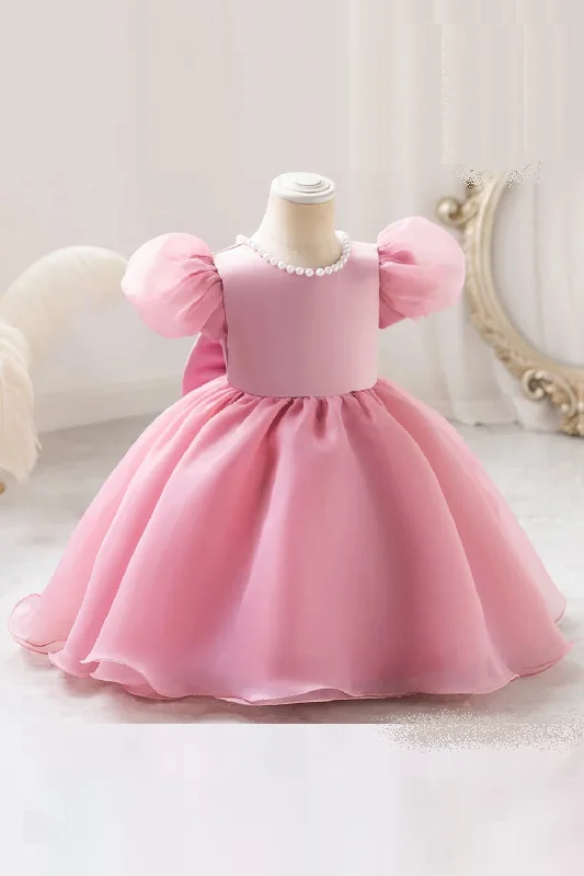 Final Clearance Baby Girl Princess Backless Dress Infant Toddler Child Bow Wedding Birthday Final Clearance Baby Girl Princess Backless Dress Infant Toddler Child Bow Wedding Birthday