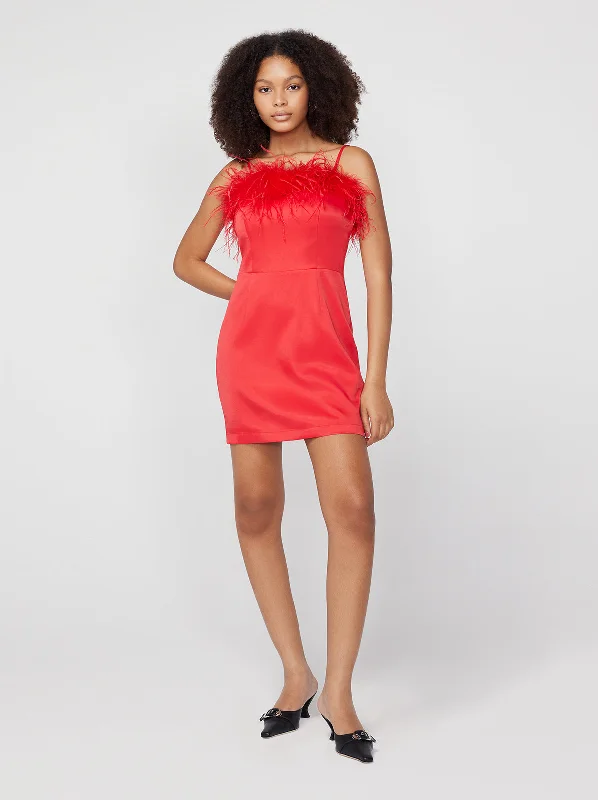 Overstock Nola Red Mini Dress