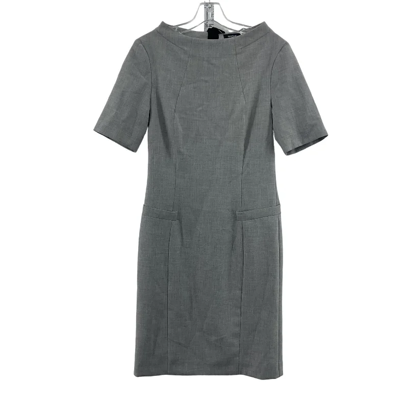 Incredible Offers Max & Co Gray Women's Midi Sheath Dress Size 4 NWT