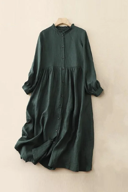 Unbeatable Prices Spring Autumn Cotton Vintage Dresses For Women Casual Elegant Dress Unbeatable Prices Spring Autumn Cotton Vintage Dresses For Women Casual Elegant Dress