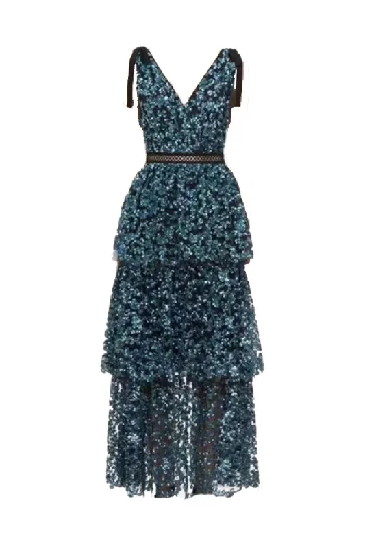 Major Savings Summer Sequin Dress for women sleeveless bow Mesh embroidered sequins Slim dress Major Savings Summer Sequin Dress for women sleeveless bow Mesh embroidered sequins Slim dress