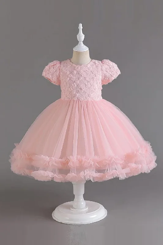 Sneak Peek Sale Children Flower Party Formal Ball Gowns Kids Christmas Birthday Graduation Dresses For Girls