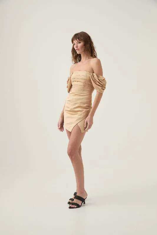 Deal Mania Paradise Wrap Front Mini Dress