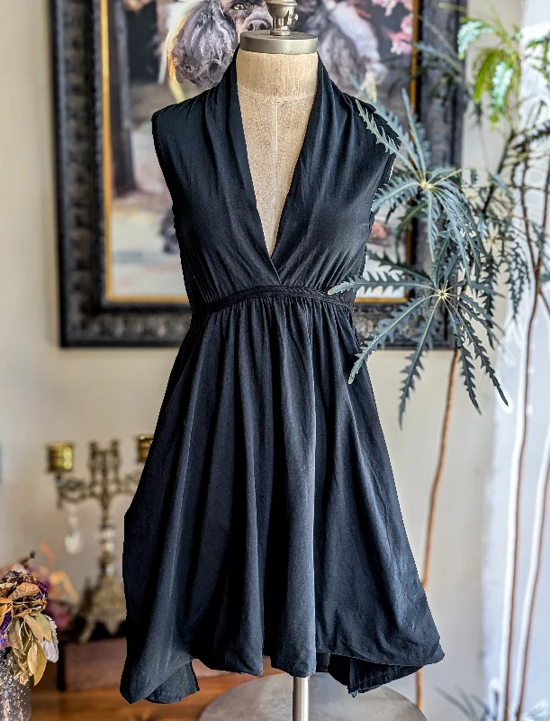 Overstock Sale Tough Luv Goddess Dress Black Sleeveless