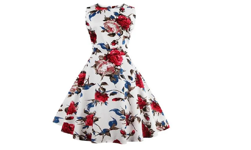 Big Savings Hepburn Casual Party Swing Dress