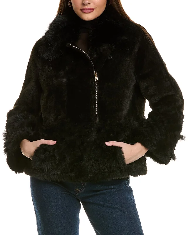 Online Only Adrienne Landau Reversible Jacket