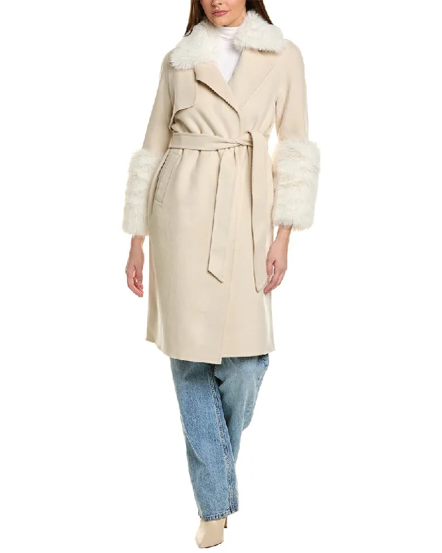 Can't Be Beat Adrienne Landau Wool Coat