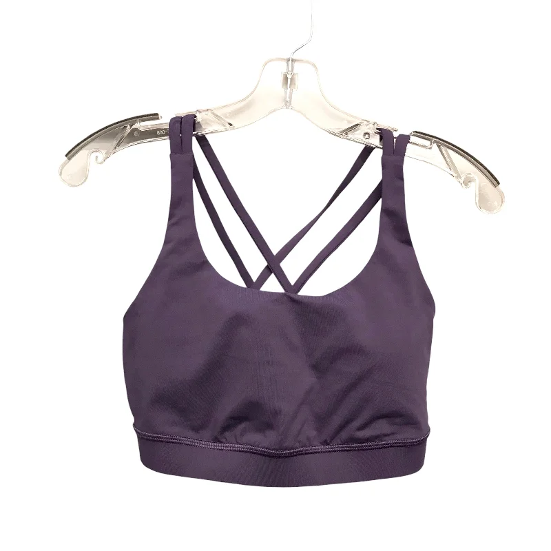 Great Deals Athletic Bra By Lululemon In Purple, Size:M
