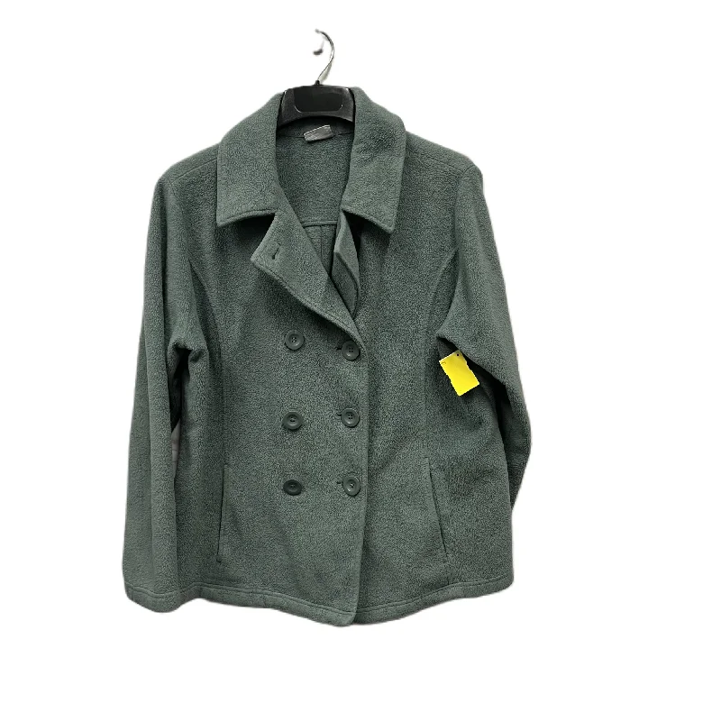Limited Availability Athletic Jacket By Columbia In Green, Size: 2x