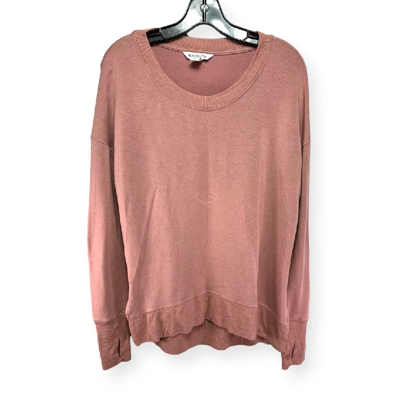 Price Drop Alert Athletic Top Long Sleeve Crewneck By Athleta  Size: S