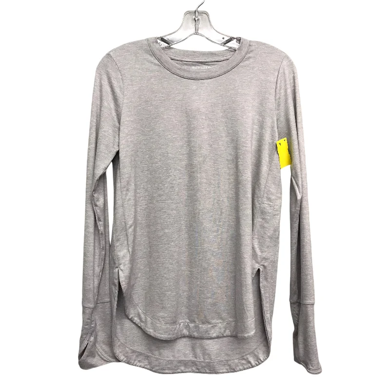 Buy Now Athletic Top Ls Crewneck By Athleta In Grey, Size:Xs