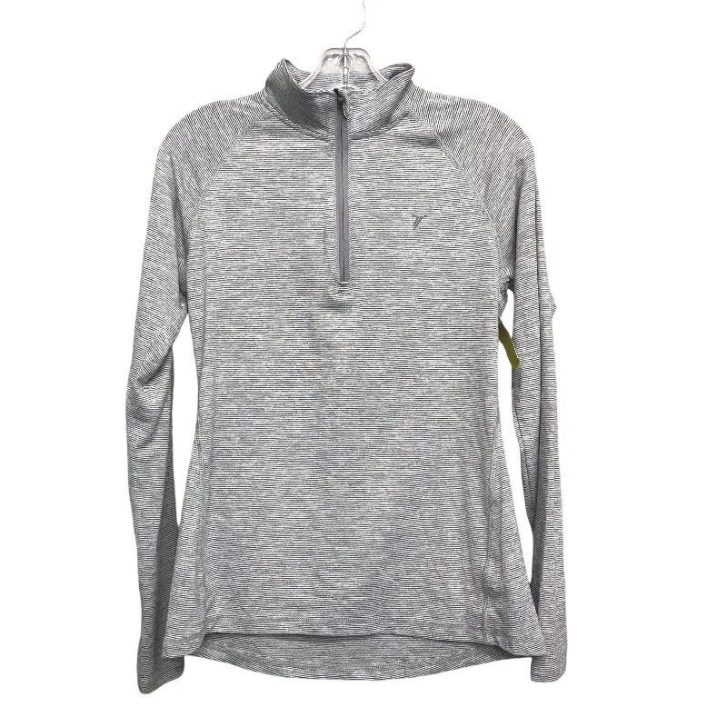 Can't Miss Athletic Top Ls Crewneck By Old Navy In Grey, Size:S