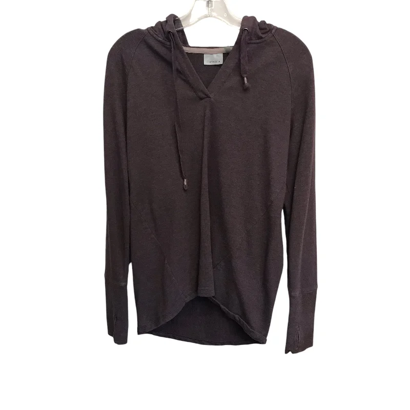 Massive Deals Athletic Top Ls Hoodie By Athleta In Purple, Size:S