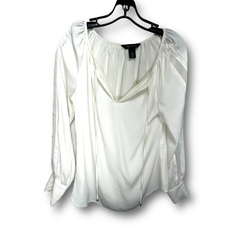 Exclusive Preview Blouse Long Sleeve By White House Black Market  Size: 4