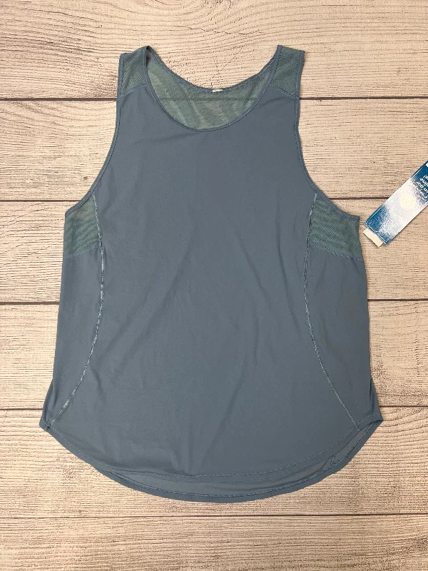 Crazy Deals Blue Athletic Tank Top Lululemon, Size L