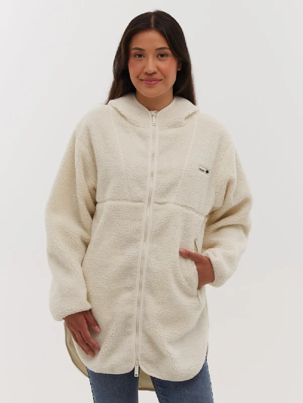 While Supplies Last Brilli Longline Sherpa Jacket