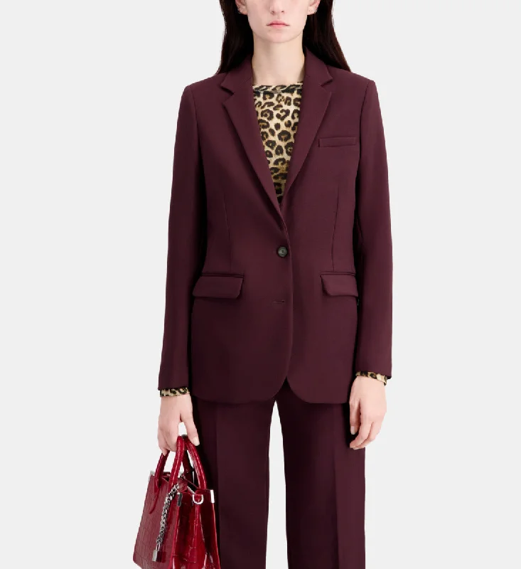 Can't Miss Crepe Suit Jacket