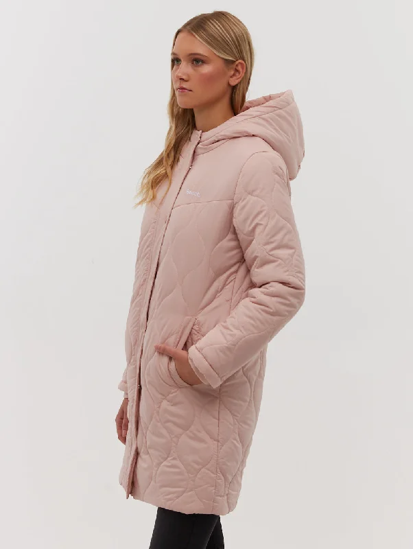 Price Drop Dakoah Honeycomb Quilted Midi Jacket