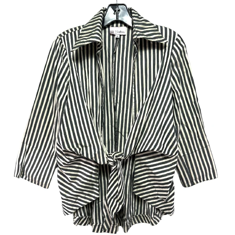 Factory Direct Sale Front Tie Blouse By 3 Sisters Size: S