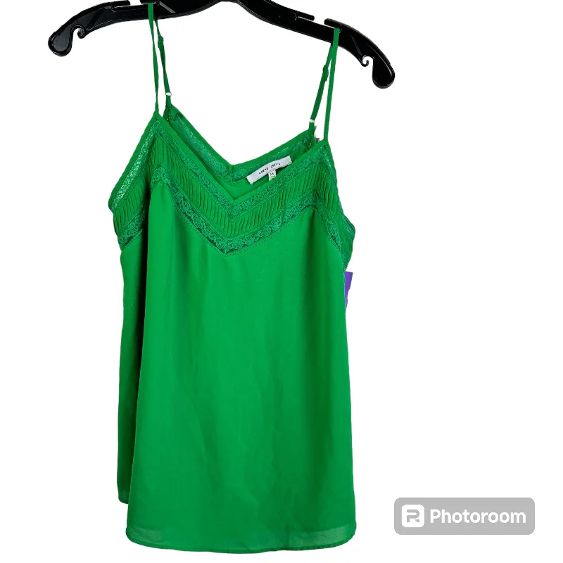 Midnight Madness Green Top Cami Naked Zebra, Size M