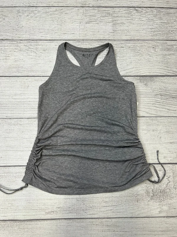 Closeout Grey Athletic Tank Top Athleta, Size S