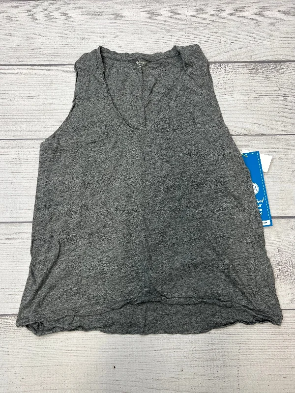 Deal Mania Grey Top Sleeveless Madewell, Size M