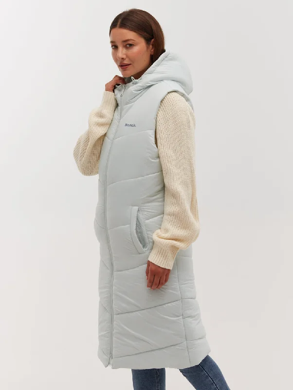Seasonal Sale Illy Longline Chevron Puffer Vest