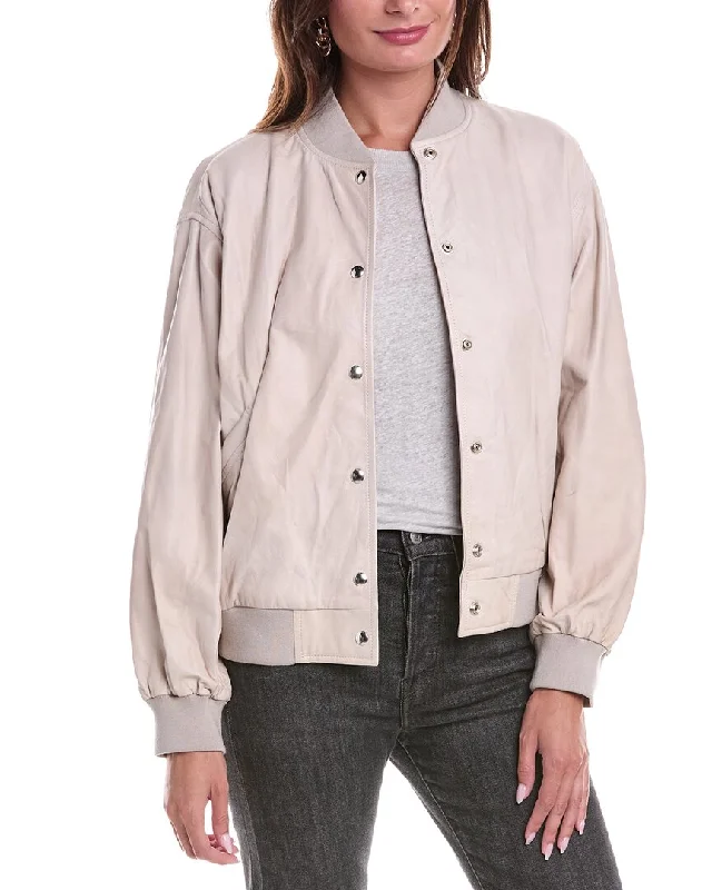 Reduced Prices IRO Artus Leather Jacket