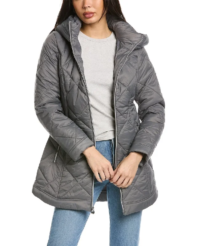 Super Bargain Laundry by Shelli Segal Quilted Coat