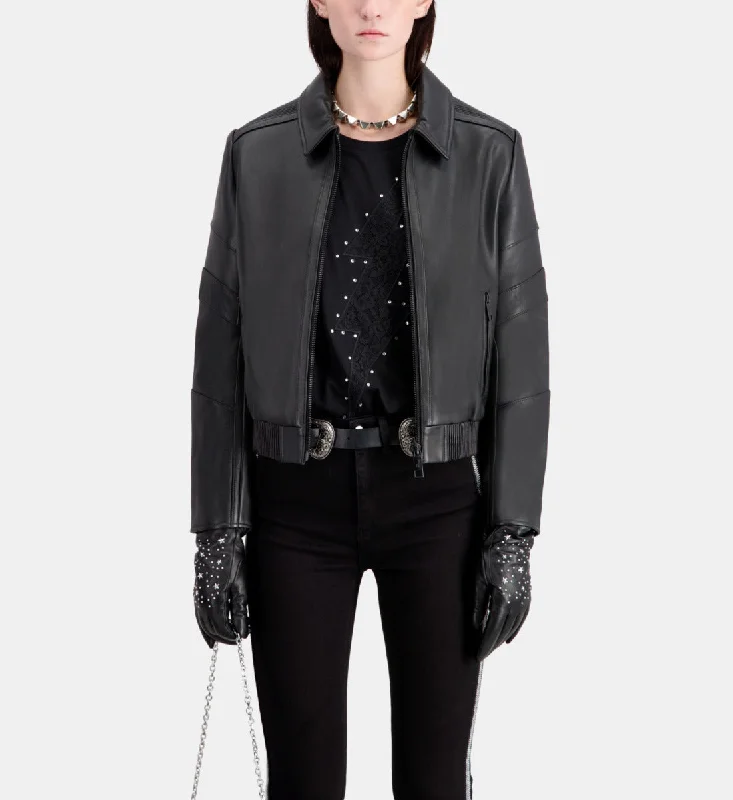 Daily Deals Leather Biker Jacket