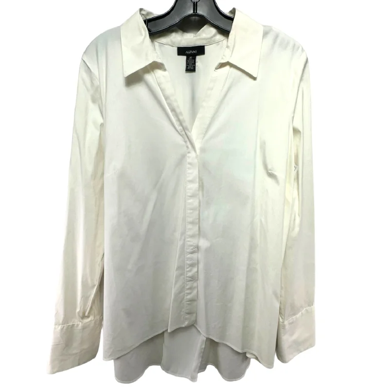 Buy More, Save More Long Sleeve Zipper-Back Shirt  By Alfani  Size: 10