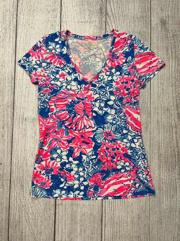 Weekend Deal Multi-colored Top Short Sleeve Lilly Pulitzer, Size Xs