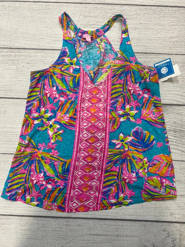 Bargain Bin Multi-colored Top Sleeveless Lilly Pulitzer, Size Xs