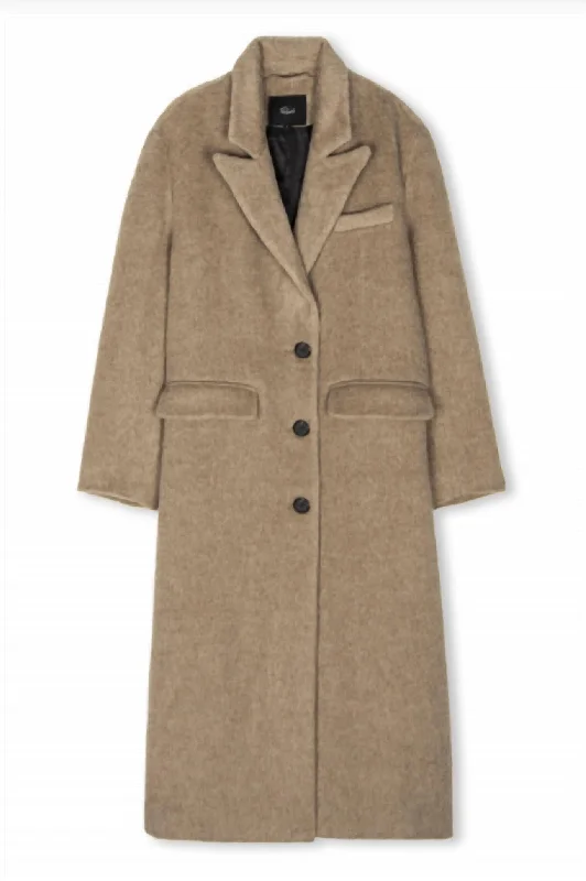 Big Discounts Opera Coat In Heather Latte