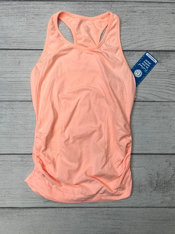 Limited Availability Orange Athletic Tank Top Athleta, Size S