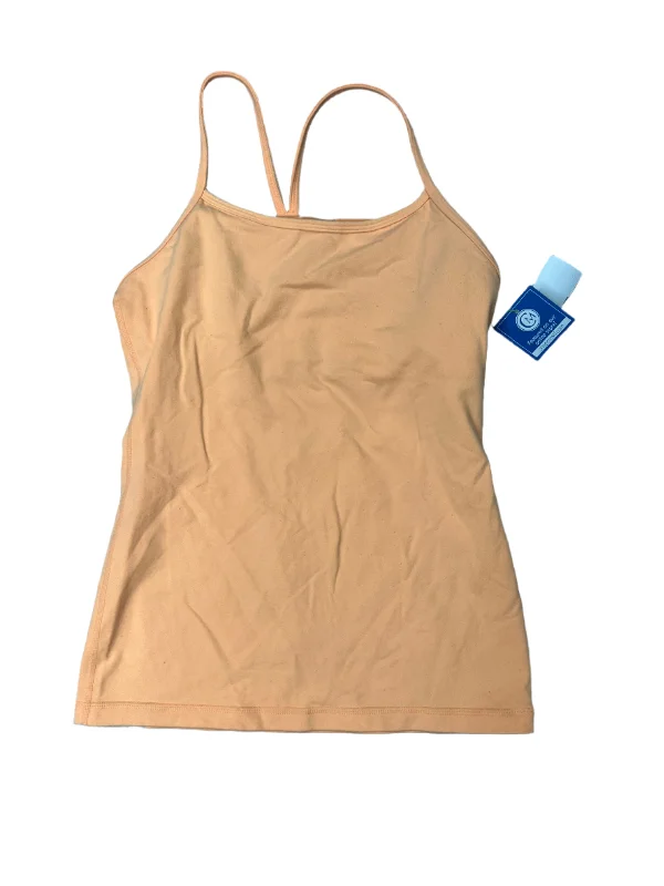 Overstock Orange Athletic Tank Top Lululemon, Size S