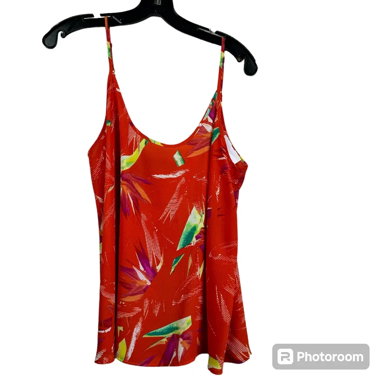 Final Markdown Orange Top Sleeveless Apt 9, Size L