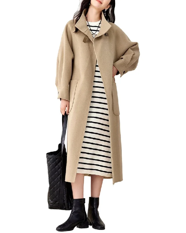 Hurry In OUNIXUE Wool-Blend Coat