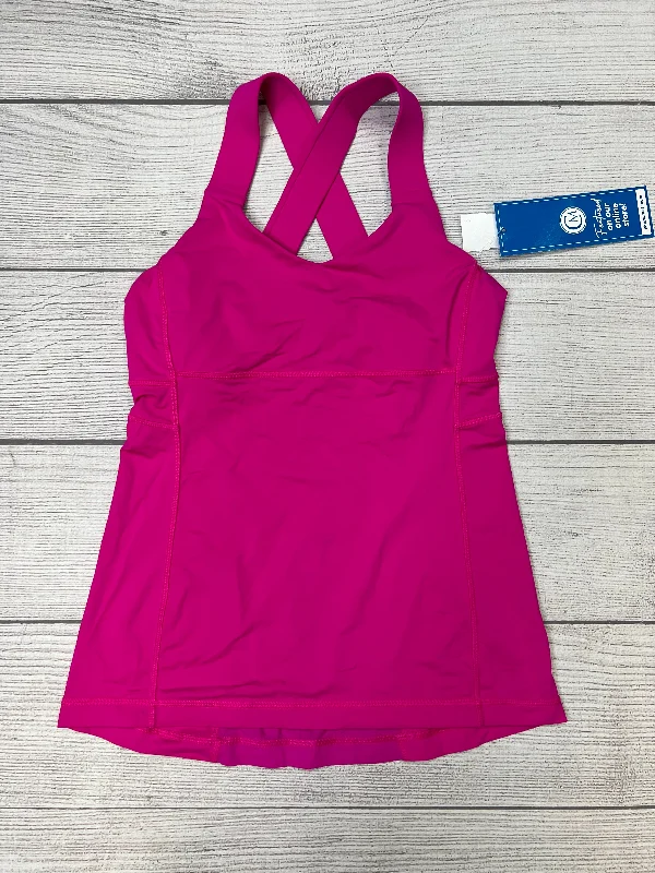 Discount Deals Pink Athletic Tank Top Lululemon, Size M