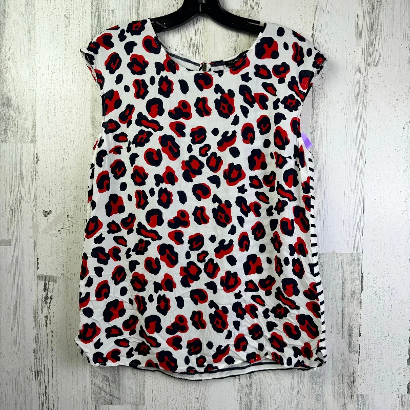 Unmissable Offer Red & White Top Sleeveless Talbots, Size M