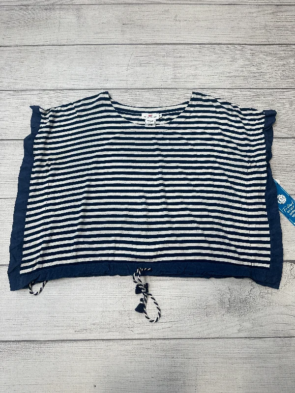 Discount Days Striped Top Short Sleeve Vineyard Vines, Size M