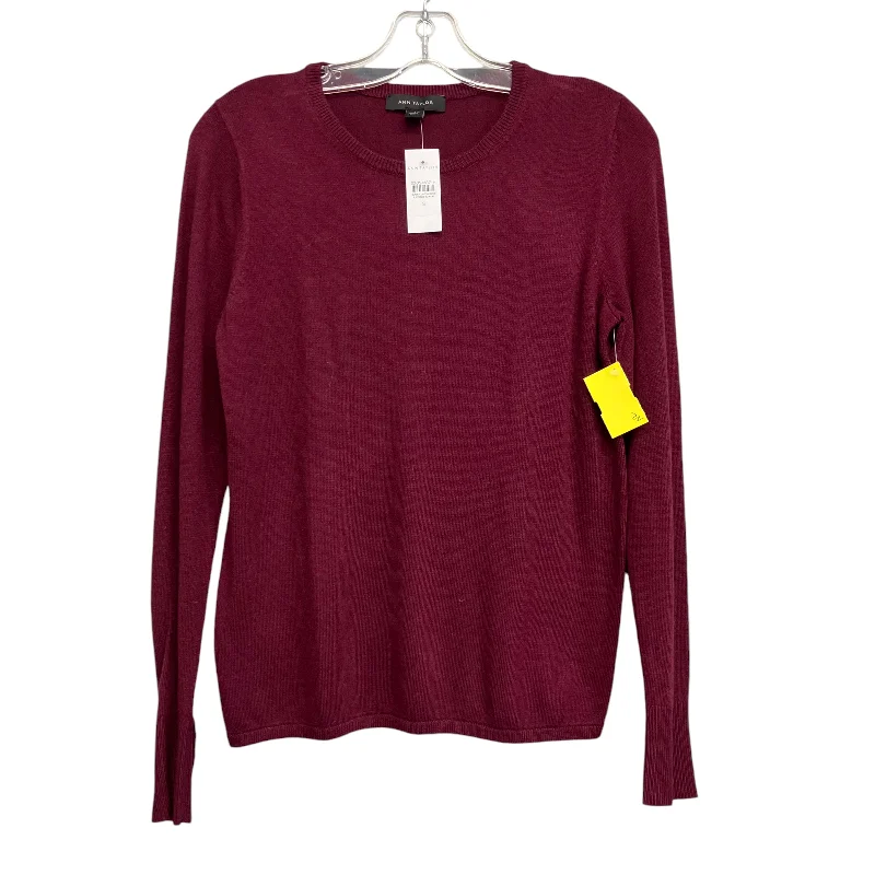 Referral Discount Sweater By Ann Taylor In Red, Size:S