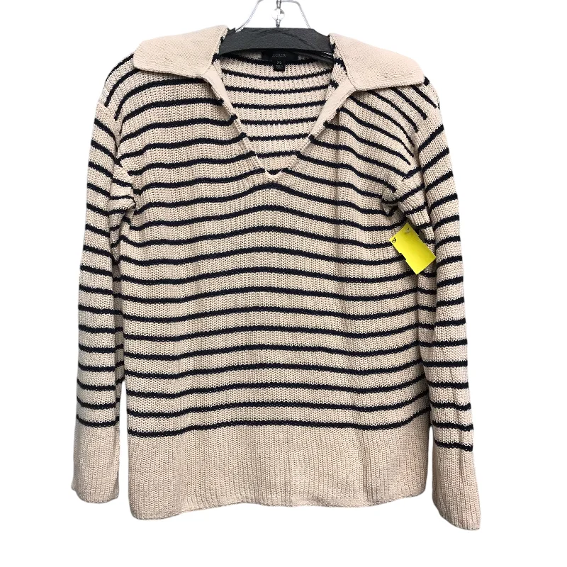 Value Deals Sweater By J. Crew In Striped Pattern, Size:Xs