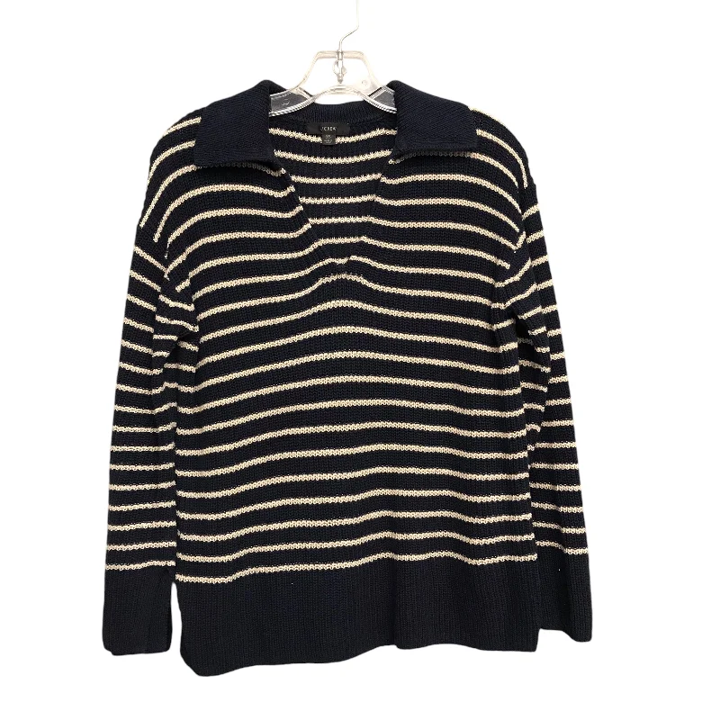 Special Offer Sweater By J. Crew In Striped Pattern, Size:Xs