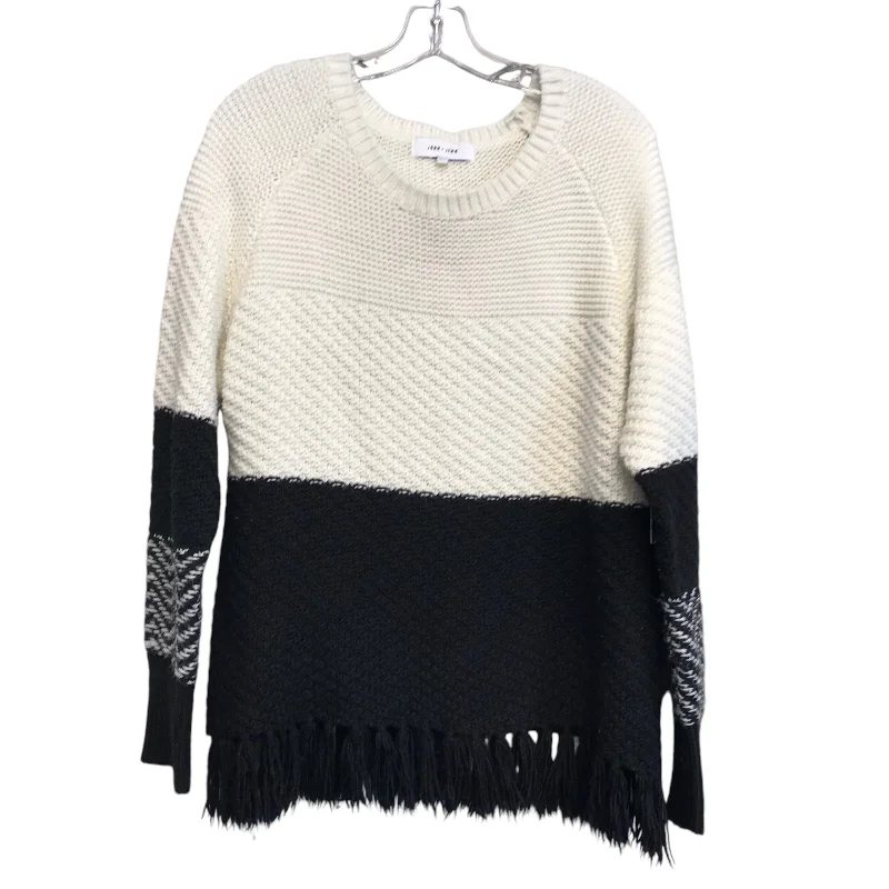 Unbeatable Prices Sweater By John + Jenn In Black & Cream, Size:M