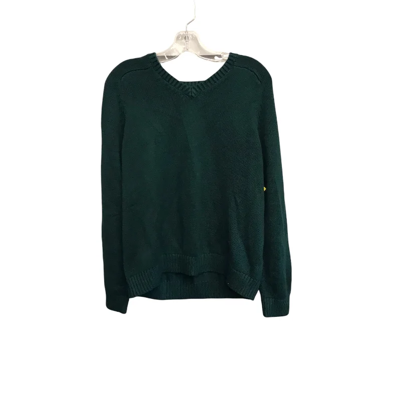 Shop and Save Sweater By Lands End In Green, Size:L