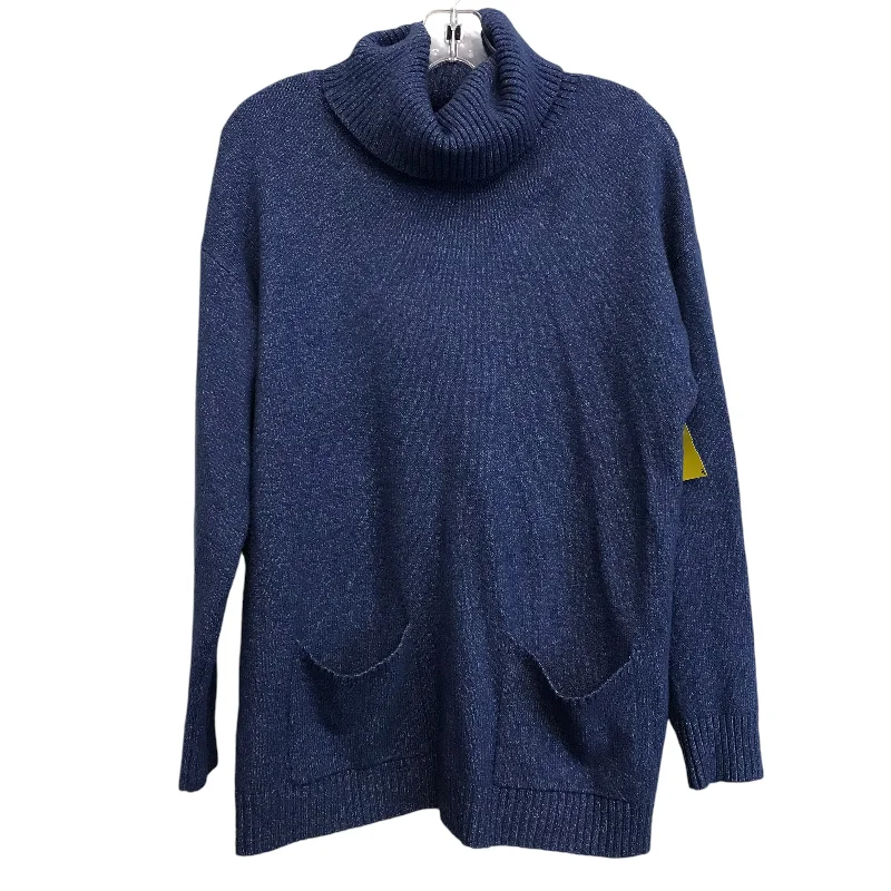 Lowest Price Sweater By Loft In Blue, Size:M