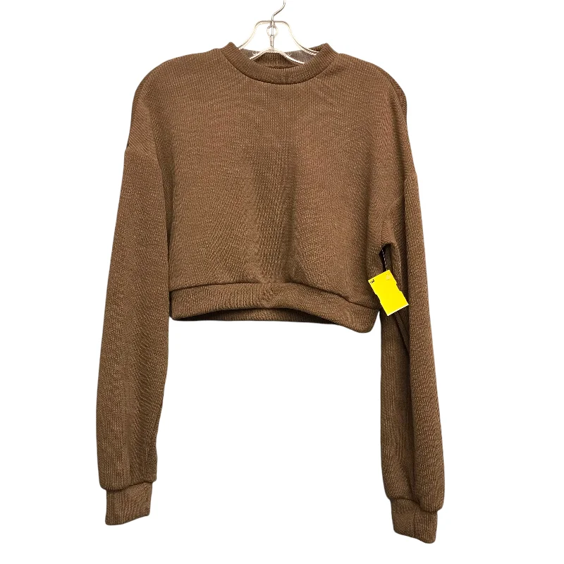 Epic Deals Sweater By Shein In Brown, Size:M