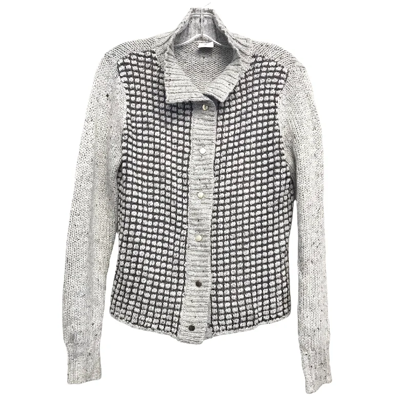 Weekend Flash Sale Sweater Cardigan By Cabi In Grey, Size: S