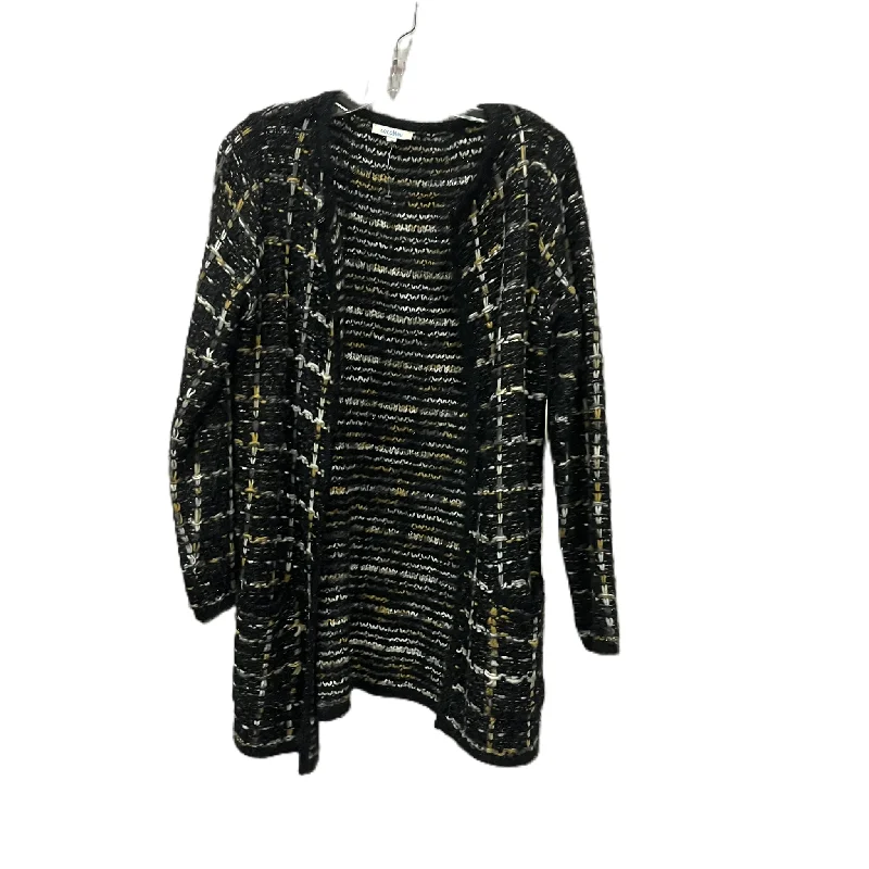 Now or Never Sweater Cardigan By Cocobleu In Black, Size: M